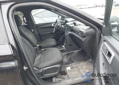 2021 Ford Explorer Police Interceptor из США, поврежденный, VIN 1FM5K8AB2MGA64869